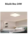 Viesteknoloji Büyük Boy 24w Modern Tavana Sıfır Kare Plafonyer Led Avize Panel Light 6500k Cold White thumbnail 2