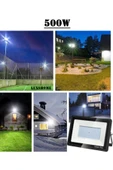 Voxify 500W 30.000 Lümen 6500K Beyaz Işık Smd LED Projektör Dış Mekan Su Geçirmez Park Bahçe Otopark Lamba thumbnail 2