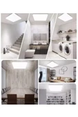 luxshome Tavana Sıfır Kare Led Panel Spot Lamba Glop Aplik Armatür Avize 6500k Beyaz Renk Wc Banyo Balkon thumbnail 2