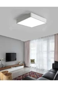 Viesteknoloji Kare Tavana Sıfır Led Plofenyer Avize Armatür Banyo Tuvalet Balkon Led Glop Armatürü Beyaz Işık - 3