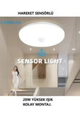 luxshome RADAR HAREKET SENSÖRLÜ TAMAMEN LEDLİ 20W GÜÇLÜ IŞIK YENİ NESİL LED ARMATÜR PANEL thumbnail 3