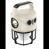 ÇİFT IŞIKLI TYPE-C POWERBANK ÖZELLİKLİ TAŞINABİLİR ŞARJ EDİLEBİLİR KAMP LAMBASI thumbnail 1