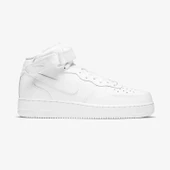 Nike Air Force 1 Mid 07 Erkek Beyaz Spor Ayakkabı - 2