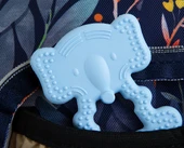 Babyjem Yumuşak Diş Kaşıyıcı Fil Mavi thumbnail 2