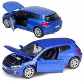 WELLY Koleksiyon 1 / 24 Ölçek VW Scirocco Mavi Model Metal Araba thumbnail 4