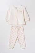 Bebek Alt Üst Takım  %100 Organik Pamuk , Bebek - Yenidoğan- csy8157 - 2