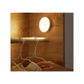 Hareket Sensörlü Usb Şarjlı Led Işık Lamba Merdiven Işıklandırma thumbnail 2