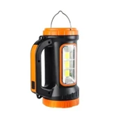 3w+15w Uzun Menzilli Solar Güneş Panelli Ultra Güçlü Ledli Şarjlı Fener thumbnail 1