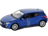 WELLY Koleksiyon 1 / 24 Ölçek VW Scirocco Mavi Model Metal Araba thumbnail 2