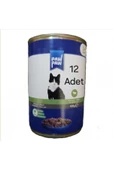 Saygin Pet Joleli Parça Kuzu Etli Yetişkin Kedi Konservesi 400 gr 12 Adet - 1