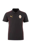 Galatasaray Orijinal Lisanslı A-Takım  Lazer Kutulu Polo Yaka Siyah T-Shirt thumbnail 2