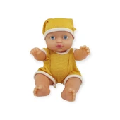 Kıyafetli Et Bebek 35 cm - LMN208 - Sarı - 1