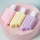 6'lı Mini Dondurma Fosforlu Işaretleme Kalem Seti thumbnail 2