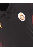 Galatasaray Orijinal Lisanslı A-Takım  Lazer Kutulu Polo Yaka Siyah T-Shirt thumbnail 3