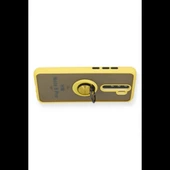 Joy Tekno Xiaomi Redmi Note 8 Pro Kılıf Montreal Yüzüklü Silikon Kapak - Sarı - 3