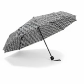 CCL Manuel Kısa 8 Telli Pongee Kumaş Desenli Şemsiye (103G-3) GKH thumbnail 4