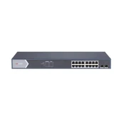 <![CDATA[HIKVISION 16port 250w FULL PoE DS-3E1518P-SI GIGABIT 2X SFP Akıllı Yönetilebilir Switch Rack Mount]]> - 1