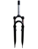 GOLDENWHEEL 24" V Fren Pasolu - Amortisörlü Maşa - Mat Siyah - 1