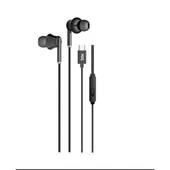 <![CDATA[BİX HF01C-BK Type-C Siyah 14MM EXTRA BASS KULAKİÇİ Mikrofonlu Kulaklık]]> - 2