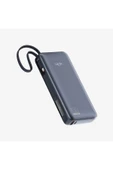 P131 Premium 130W Dijital Ekranlı Dahili Type-C Kablolu 20000 mAh Powerbank - 1