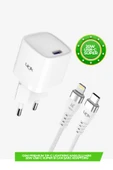 G841 Premium 20w Qc4.0 Gan Lightning Kablolu Şarj Aleti Set - 1