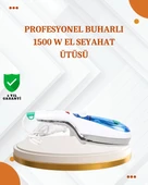 1500W Taşınabilir Buharlı Ütü | Tüm Kumaşlara Uygun, Aksesuar Setli, Kompakt Tasarım thumbnail 1