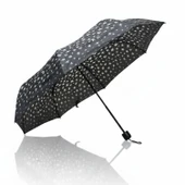 CCL Manuel Kısa 8 Telli Pongee Kumaş Desenli Şemsiye (103G-4) GKH thumbnail 2