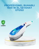 1500W Güçlü Buharlı Ütü | Yanık Riski Olmadan Hızlı Ütüleme thumbnail 1