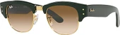 Ray-Ban Mega Clubmaster 0316S 136851 Gold-Light Brown Güneş Gözlüğü - 1