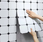 30cm x 30cm 10 Adet Yapışkanlı Karo Floor Pvc Panel Yer Zemin Kaplama Paneli Arkası Kauçuklu 3319 - 5