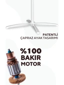 KUMTEL Beyaz Vantilatör 16'' (3P) Ktf-290 - 2