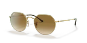 Ray-Ban Jack 3565 001/51 Gold-Brown Güneş Gözlüğü - 1