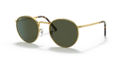 Ray-Ban New Round 3637 919631 Gold-Green Güneş Gözlüğü thumbnail 1