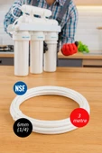 Watergold Su Arıtma Cihazı Hortumu Fda Ve Nsf Belgeli 6 Mm 1/4" Inç 3 Metre (STANDART EV TİPİ ARITMALAR IÇİN) - 1