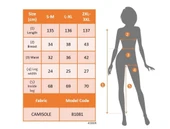Kadın Uzun Kollu Fermuarlı Kaşkorse Tulum - 6
