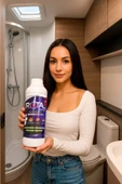 Car Fil Mavi Güç Karavan & Tekne Portatif Tuvalet Katı Atık Parçalayıcı Ve Koku Giderici-1000ml - 3