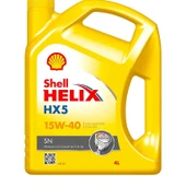 Shell Helix Hx5 SN 15W40 - 4 Litre - 1