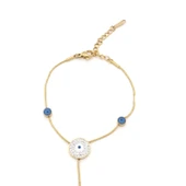 Şahmeran Altın Kaplama Kadın Nazar Boncuklu Model-SHM-101 thumbnail 2