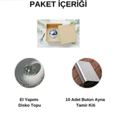 Disko Topu 12 Cm - El Yapımı Yüksek Kalite - Ev Dekorasyon thumbnail 3