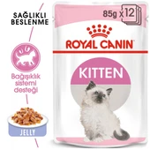 Royal Canin Kitten Jelly Pouch Yavru Kedi Konserve Yaş Maması 85 Gr thumbnail 1