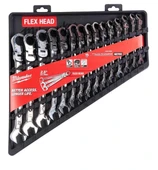 Milwaukee Kombine Cırcırlı Anahtar Seti 15 Parça - 1