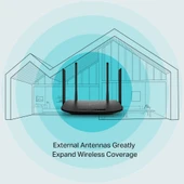 TP-LINK Archer VR300 4 Port 1200 Mbps 5GHz VDSL2 Modem - 6