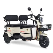 Skyjet Master Car Elektrikli Moped Beyaz - 1