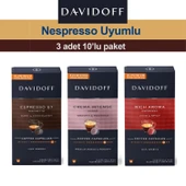 Davidoff Nespresso Uyumlu Kapsül Kahve Seti  Espresso - Rich - Intense thumbnail 1