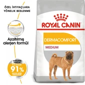 Royal Canin Medium Dermacomfort Adult Yetişkin Köpek Maması 12 Kg - 1