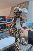 30 cm Asılabilir Elleri Vantuzlu Oyuncak Peluş Leopar - 2