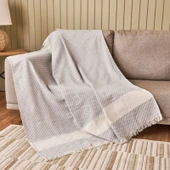 Soft Wilma Koltuk Örtüsü - Gri - 130x170 cm thumbnail 1