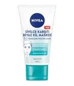 82305 NIVEA SİVİLCE KARŞITI 3'Ü 1 ARADA BEYAZ KİL MASKESİ - 1
