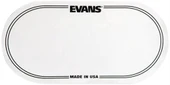 EVANS EQPC2 PEDAL BAS DAVUL DERİ KORUYUCU ŞEFFAF (2 ADET) - 1