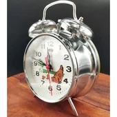 MDB Nostaljik Kurmalı Horozlu Çalar Saat Büyük Boy thumbnail 3